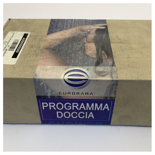 Eurorama R50200 Douchette cylindrique à jet unique chromée pour équipement de plomberie de yacht 