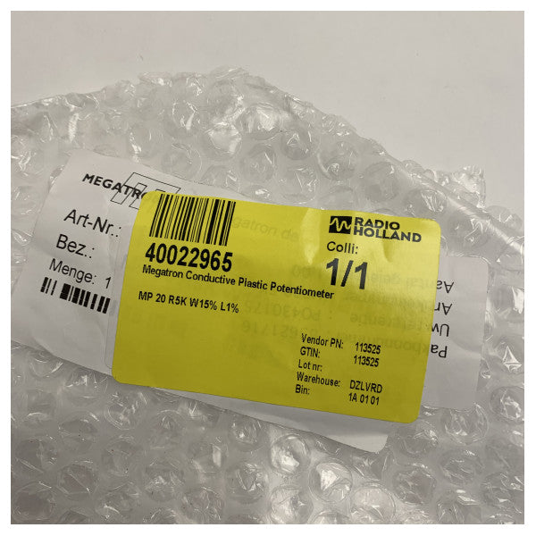 Мегатрон Провідний пластиковий потенціометр - 113525 