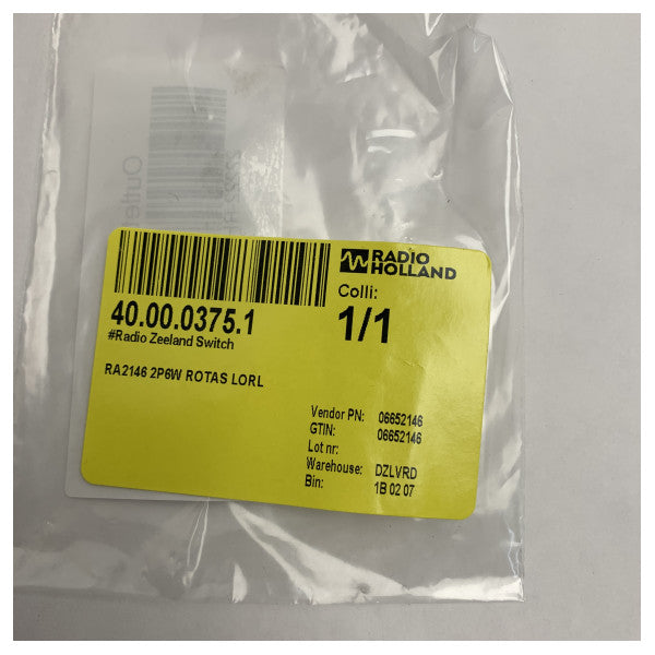 Radio Zeeland RA2146 2P6W Rotas LORL Switch 