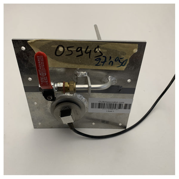 Couvercle de réservoir de carburant en aluminium avec capteur de niveau et arrêt de carburant 