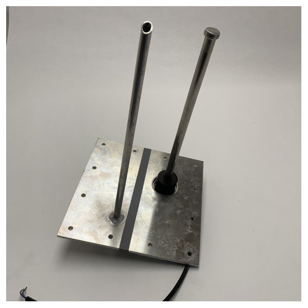 Couvercle de réservoir de carburant en aluminium avec capteur de niveau et arrêt de carburant 