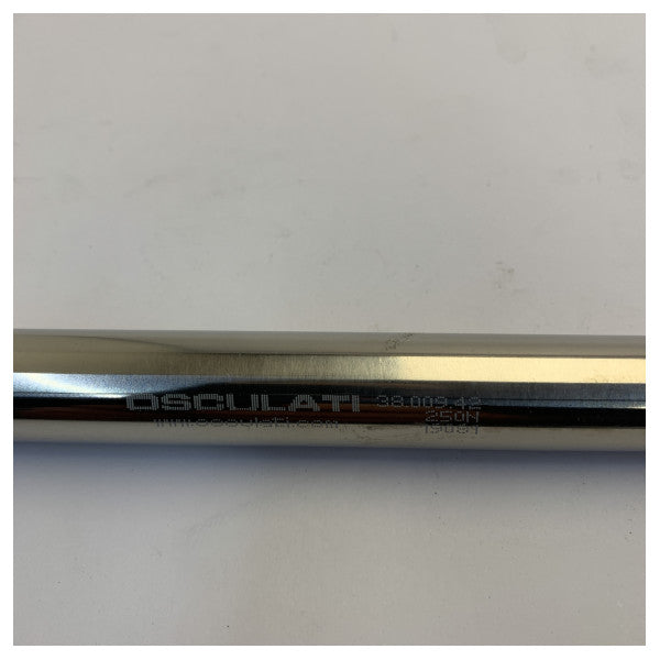 Osculati plinski amortizer 432mm 25kg s okomitim spojem - 38.009.42 nehrđajući čelik 