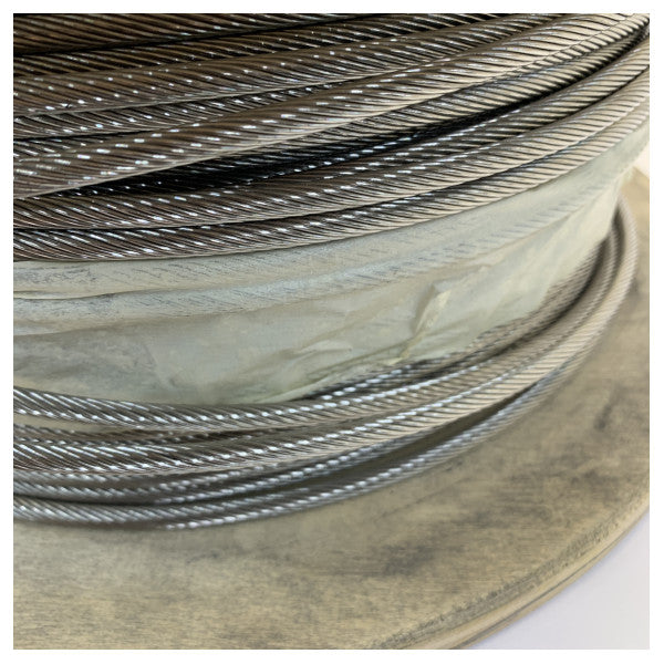 Stainless Steel AI316 Cable - 5mm - 1x 19 40M 