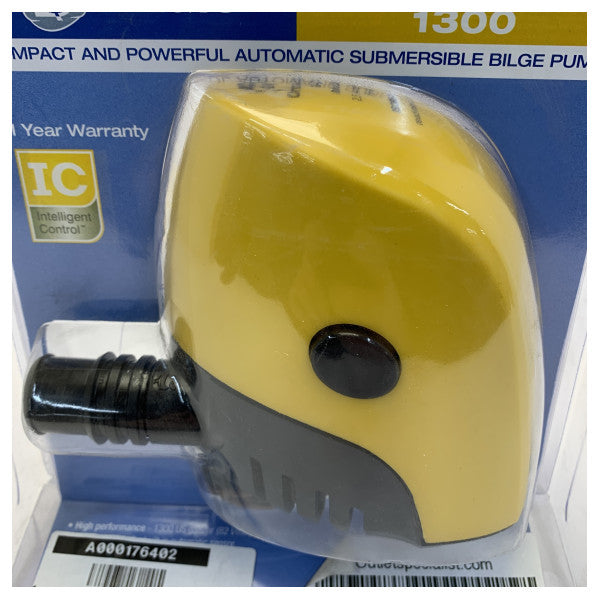 Pompe de cale électrique Whale Orca BE1484 24V - 1300 GPH - 82 L/Min 