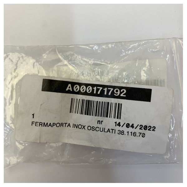 Osculati okrugli zasun od nehrđajućeg čelika - 38.116.70 