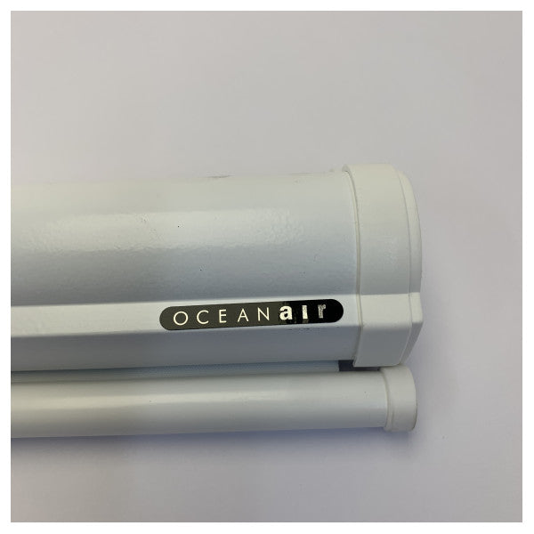 Persiana enrollable marina Ocean Air Plex 460 x 950 mm blanca - 98411-01 