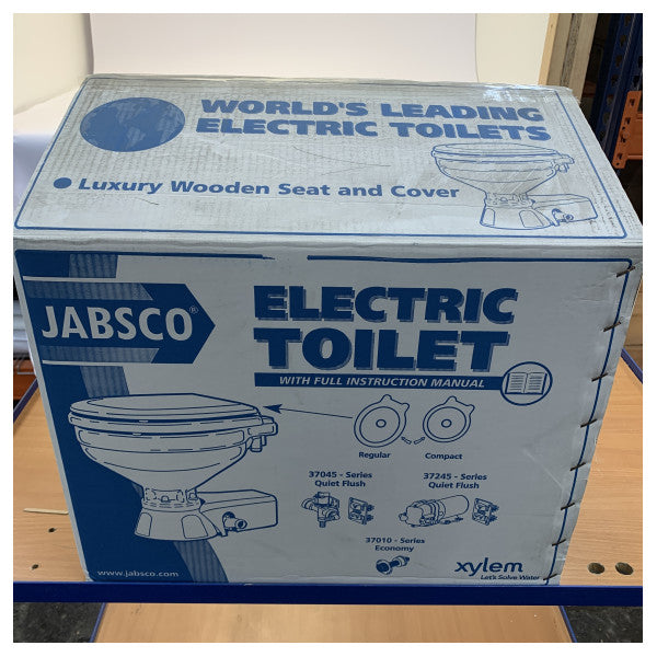 Jabsco Hiljainen Flush Sähkökäymälä Magneettiventtiilillä 24v - 37045-1094 