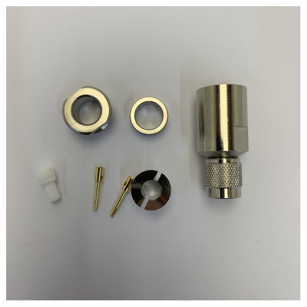 З'єднувач Aircom Plus TNC Female Solder для Ecoflex 10 - SSB 70-7384 RF Connector 