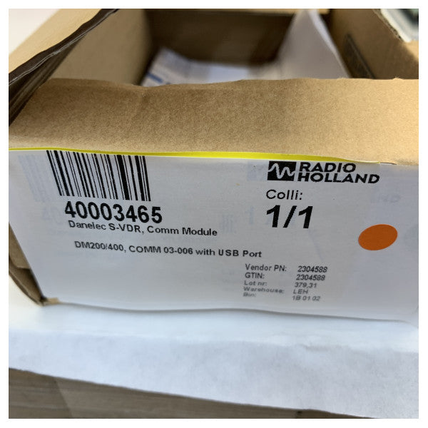 Danelec DM200-400 COMM-03-006 Ναυτιλιακή VDR Επικοινωνιακή Μονάδα 