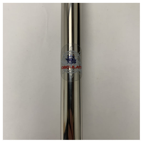 Osculati Marine Albero luminoso di navigazione aerodinamico in acciaio inox da 60 cm - Segnalatore di imbarcazioni e navi resistente alle intemperie