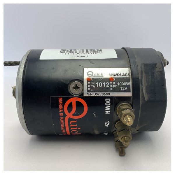 Utilisé Quick A1012D 1000W - Motor de vent de vent électrique 12V