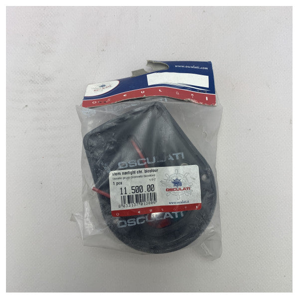Oscculati Bow Port and Standboard Navigation Light Chrome - 11 500,00