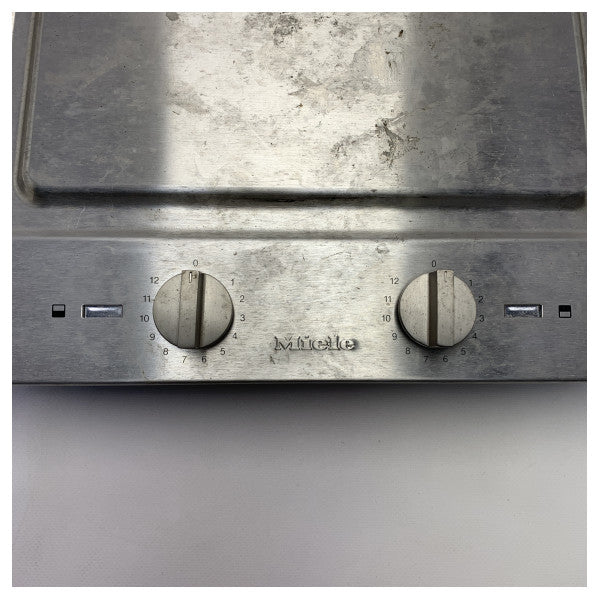 Miele Domino Élément plaque Teppan Yaki en acier inoxydable - CS1327-Y