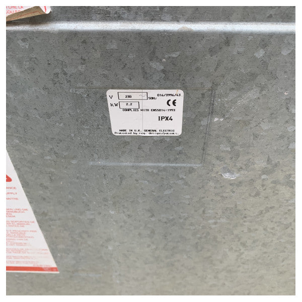 General Electric Marine πλυντήριο-στεγνωτήριο GE WD61PG - Εξοικονόμηση χώρου με μπροστινό φορτίο πλυντηρίου ρούχων για πλοία