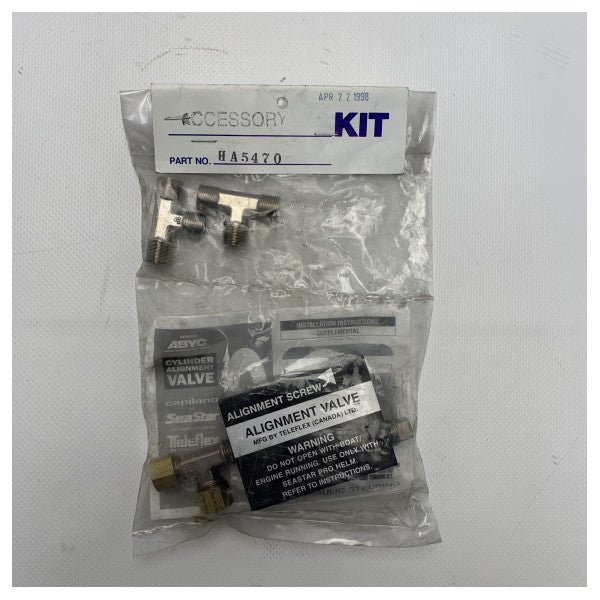 Kit de montage SEASTAR Teleflex Black Helm Pump - HA5470