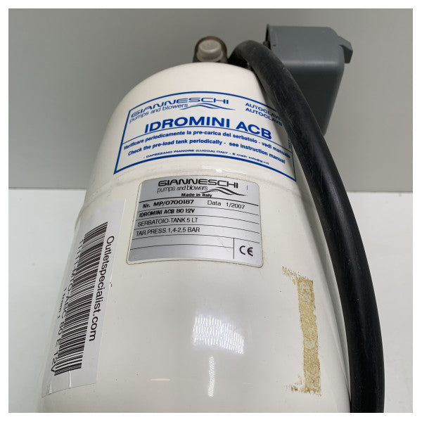 Gianneschi самозасмукваща помпа за течности 12V - ABC 80 E 12V