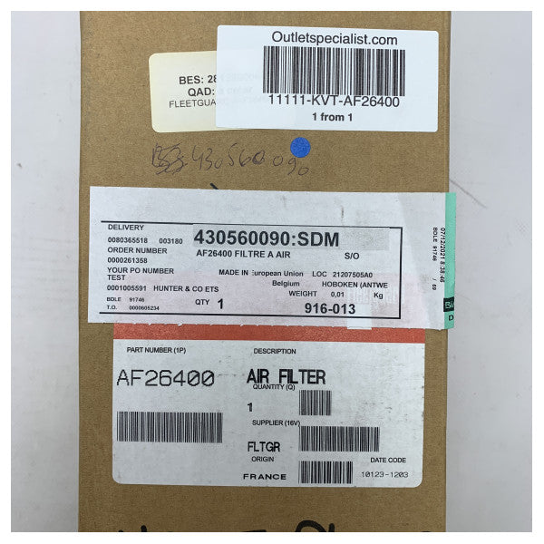 Fleetguard AF26400 Engine Air Filter