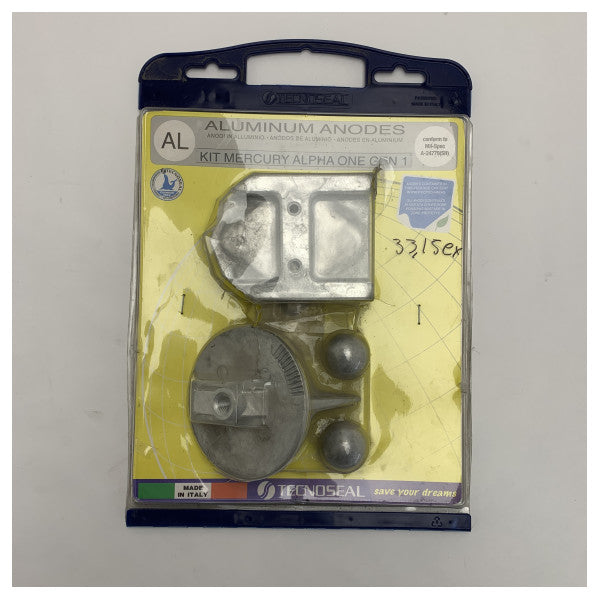 Technoseal ALPHA-ONE-GEN1 aluminijski anodni komplet 