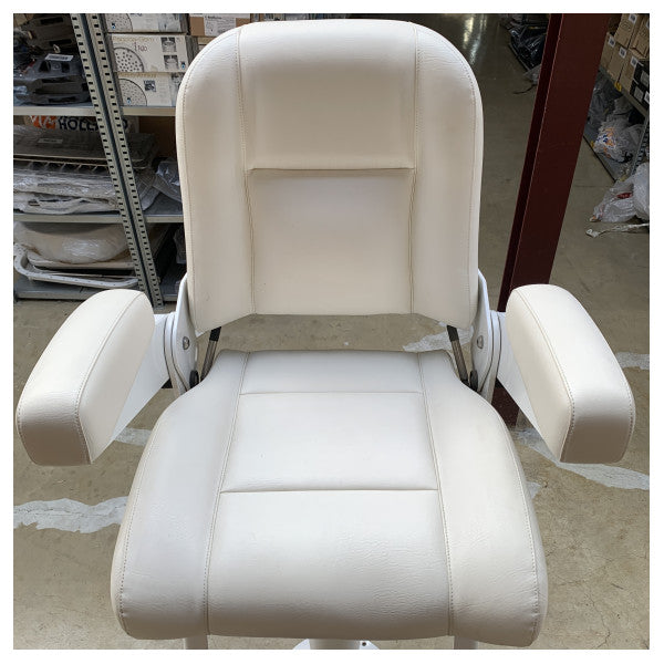 Stidd Admiral 500N lav dårlig hvid pilotstyring | hjelmsæde