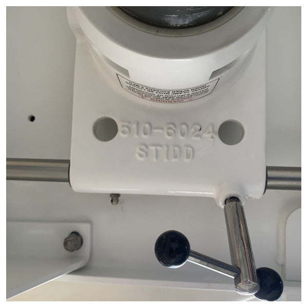 Stidd Admiral 500N lav dårlig hvid pilotstyring | hjelmsæde