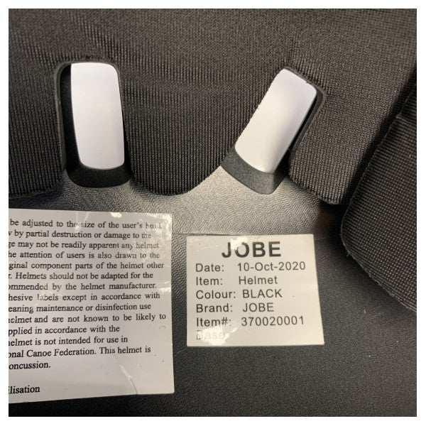 Jobe Base hjelm L vandski og wakeboard hjelm sort