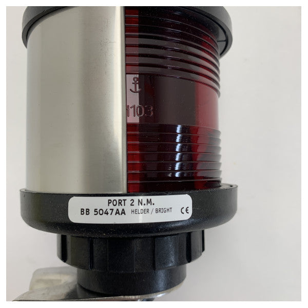 Vetus BB35Z лява страна навигационна светлина RED 12/24V