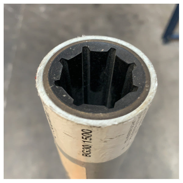 Tubo di poppa Vetus in poliestere Ø30 mm - 1500 mm con cuscinetto - BG30/1500