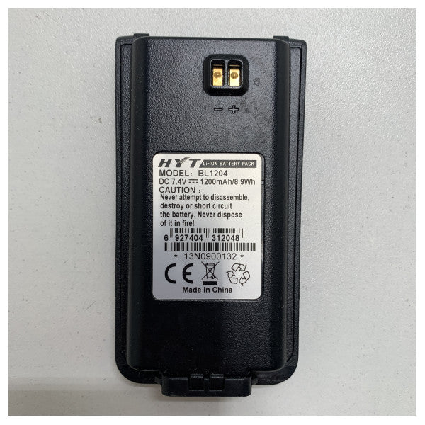 Hytera Lithium Battery for TC-610 | TC-610P | TC-620 Handheld