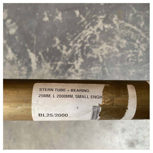 Tubo di poppa in bronzo Vetus diametro 25 mm lunghezza 2000 mm - BL25/2000