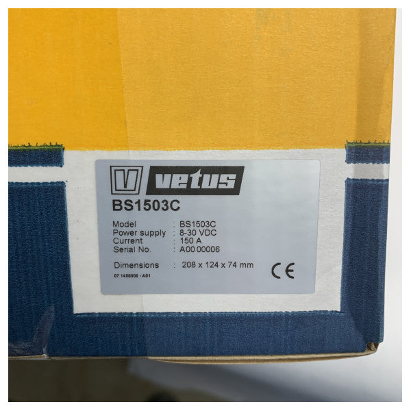 Vetus BS1503C 150A 12/24V divisor de bateria | divisor de carga