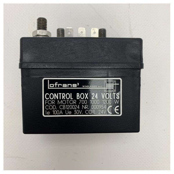 Caixa de controlo do guincho de âncora Lofrans 700 - 1000 - 1200W 24V - CB120024