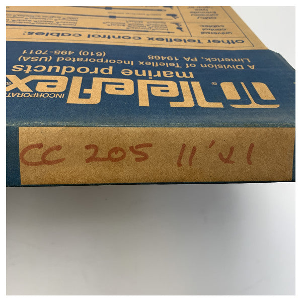 Teleflex CC 205 11-футовий кабель управління судновим двигуном - міцний, стійкий до корозії кабель для човнових моторів