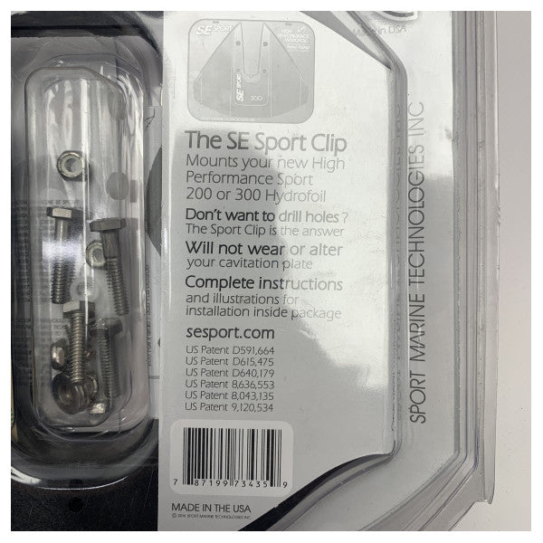 КЛИП за монтиране на хидрофолио 200 - 300 HP - 787199734359