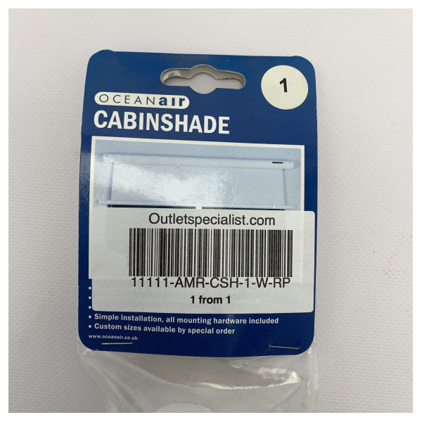 Dometic Oceanair CabinShade Roller Blind 360 x 440 mm-CSH-1-W-RP