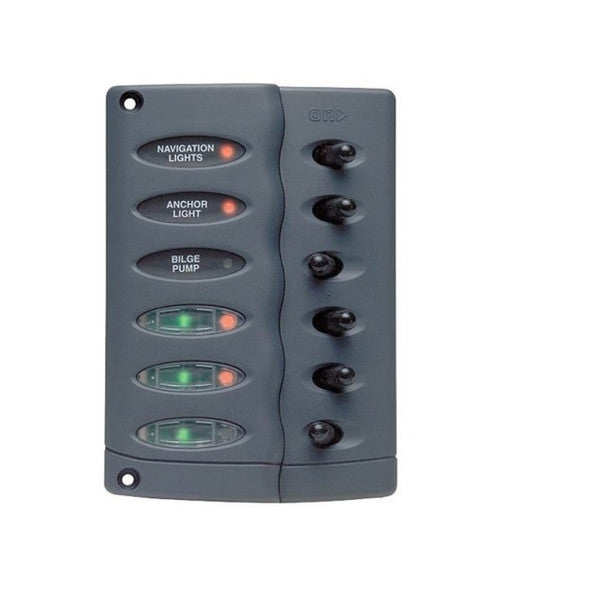 BEP Switch Panel DC 6 Function Water Proof - CSP6 -F
