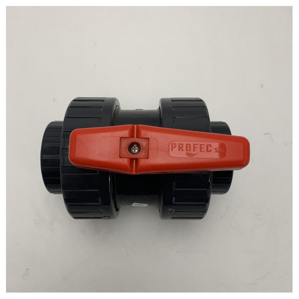 プロフェックセーフD-75-2.5 PVC-U PN 10 ボールバルブ - 信頼性の高い水流制御を実現する高耐久性マリーングレードPVCバルブ