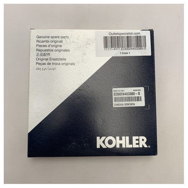 Cinghia di trasmissione motore Lombardini ED0024403380-S nero