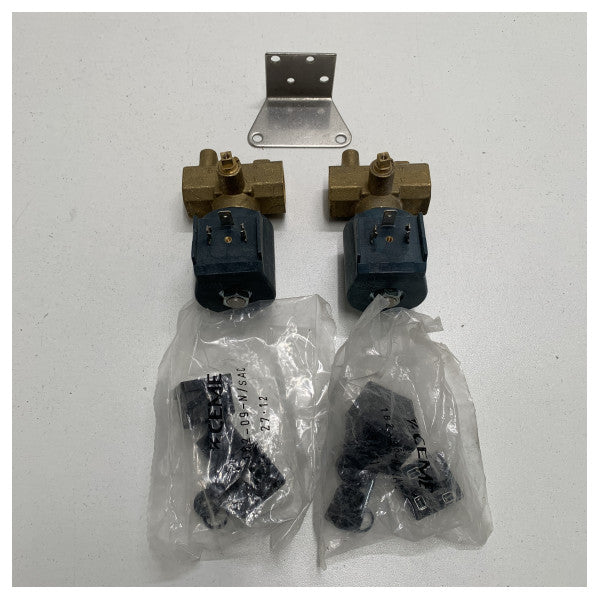 2x Quick EL0516 0.5 inch Solenoid Valve 12V - EL0516 1/2 12V