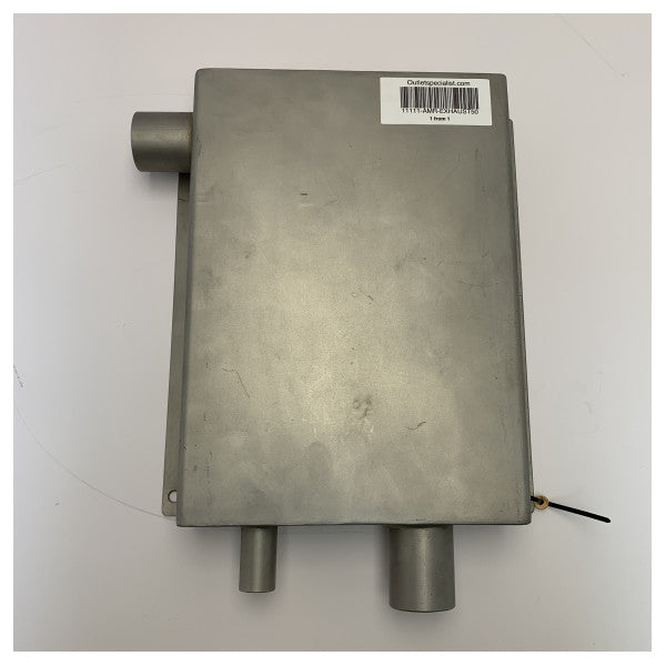 Глушник вихлопних газів з нержавіючої сталі 50 мм