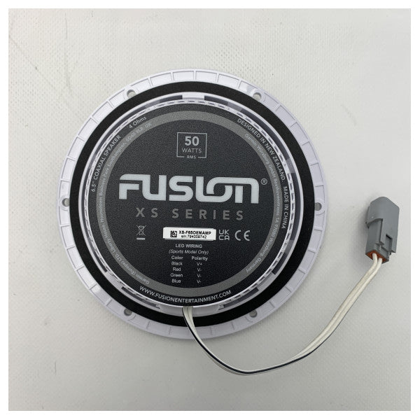 Високоговорител Fusion XS серия, устойчив на морски условия, черен 200W | 6,5 инча - 010-02196-00