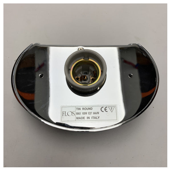 مصباح بحري من فلوس F7511057 من الكروم مصباح بحري متين مقاوم للماء E27 للقوارب والسفن