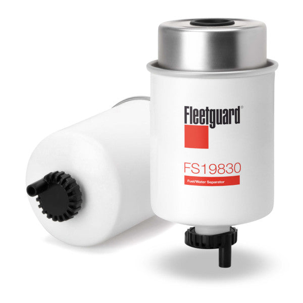 Fleetguard FS19830 fuel- | water separator insert cartridge λευκό