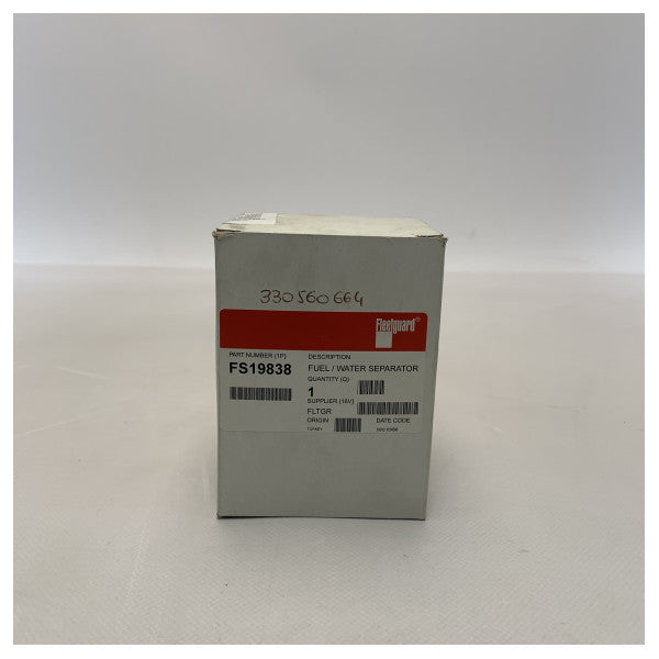 Filtro de combustível Fleetguard FS19838 branco