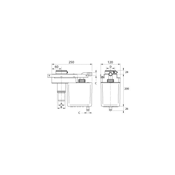 Vetus Kraftstoffspritzschutz 51mm Kappe 38/51mm Schlauch