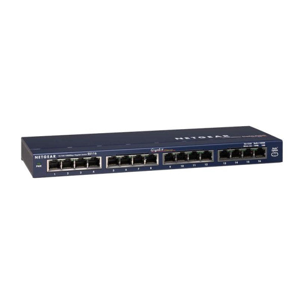 NetGear Prosafe 16 -Port Poe Ethernet Switch - FS116PEU