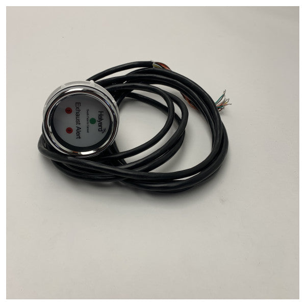 Halyard double exhaust overheat alarm system - H021252