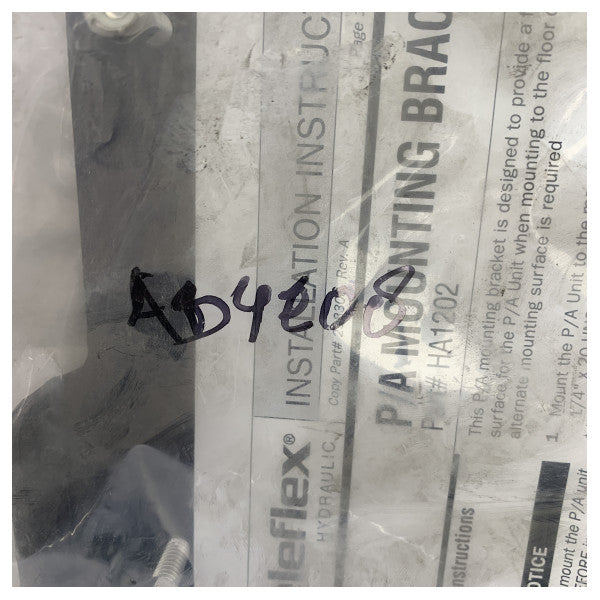 Метална монтажна скоба на основата за подпомагане на мощността Teleflex HA1202