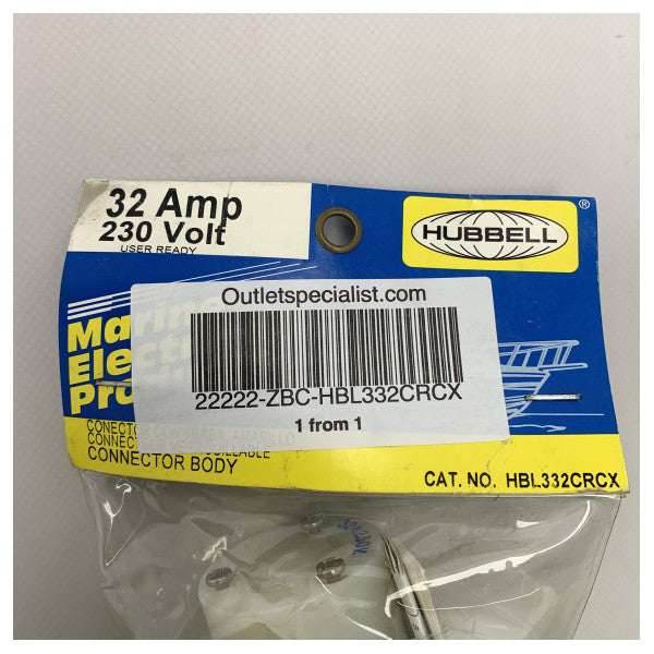 Hubbell HBL332CRCX 32A PLIGNE DE CONNEXION D'OSPORT