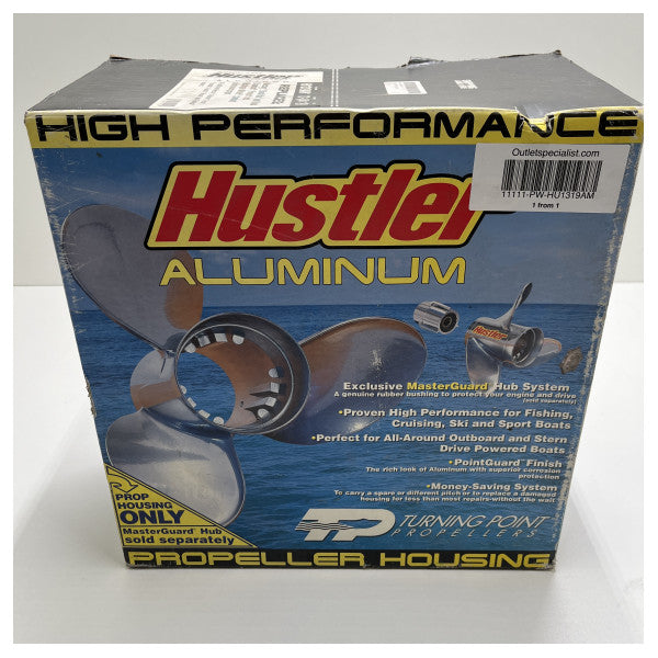 Hustler Hu1319am Propriété en aluminium 13,75 x 19 - HU1319AM