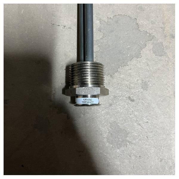 Kim Hotstart HUNAC006 Муфта морського нагрівача 1500 Вт з нержавіючої сталі, водонепроникний прогрів двигуна